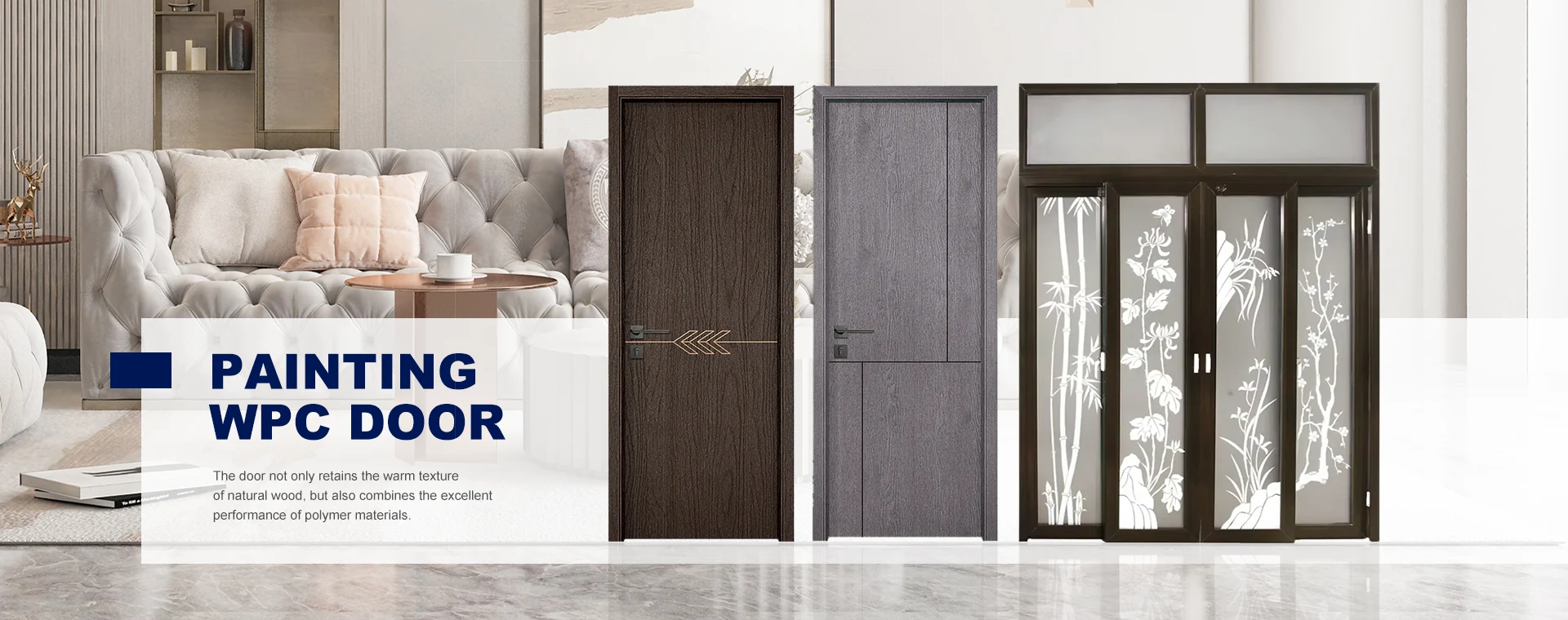 Dipingendo il fornitore di porte WPC