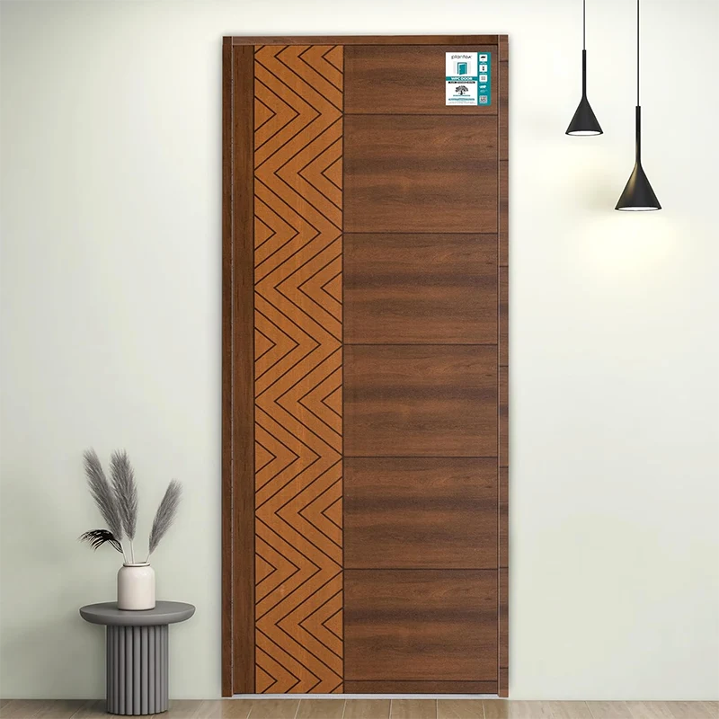Porta interna del laminato in PVC moderno